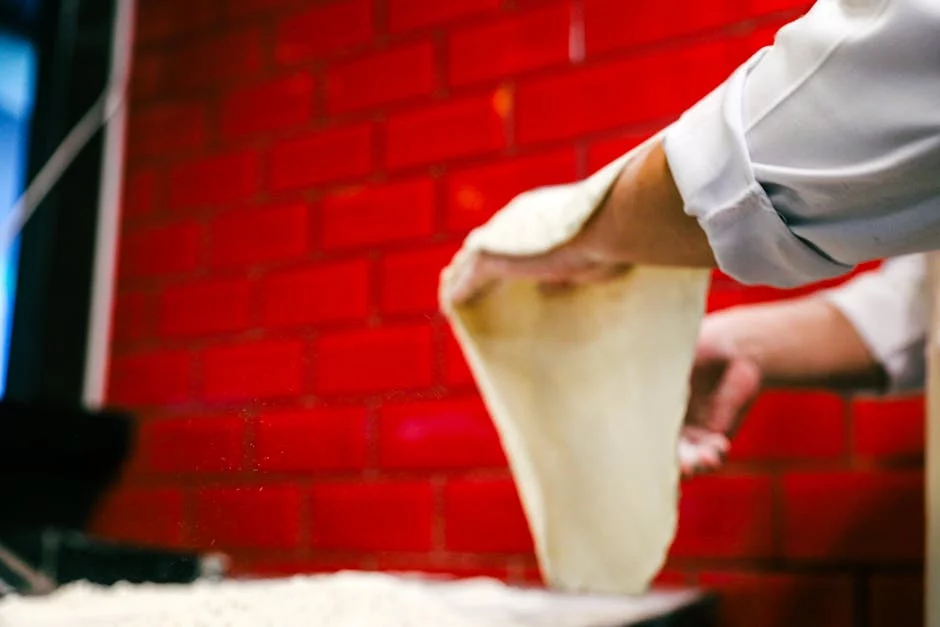 perfect pizza dough making process